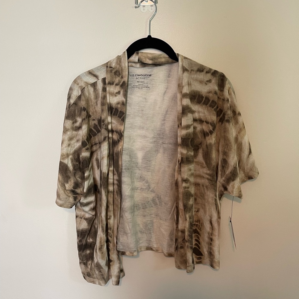 Liz Claiborne Active Bolero Jacket | Size S | NWT